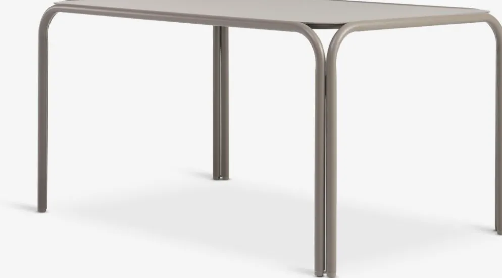 RAUMA + LIFJELLRAUMA L140 table + 4 LIFJELL chaises sable foncé