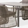 RAUMA + STORDALENRAUMA L140 table sable foncé + 4 STORDALEN chaises naturel