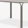 RAUMATable de jardin RAUMA l90xL140 sable foncé