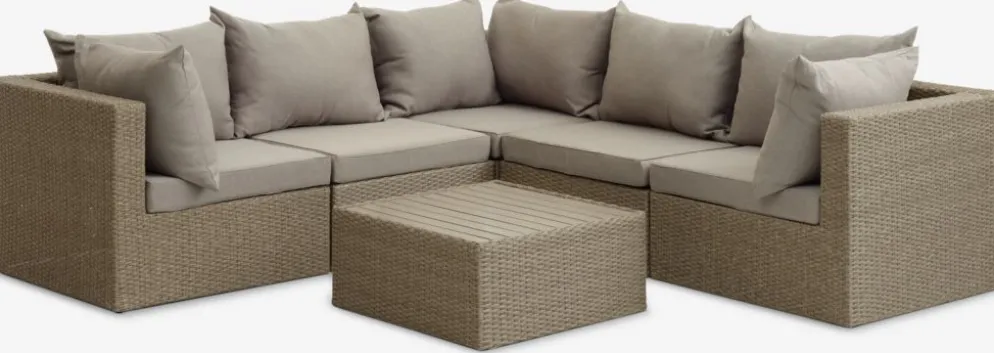 RAVNDRUPModule lounge RAVNDRUP table 70xL70 naturel