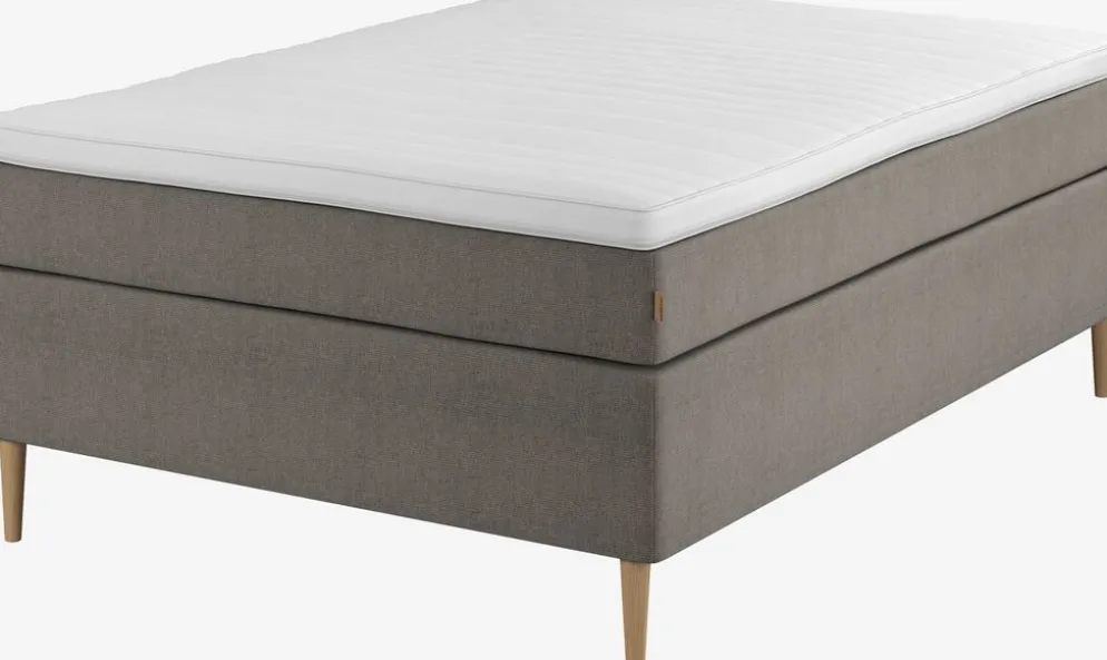 ROGGAGoldLit sommier tapissier 140x200cm ROGGA Gris-21 Moyen