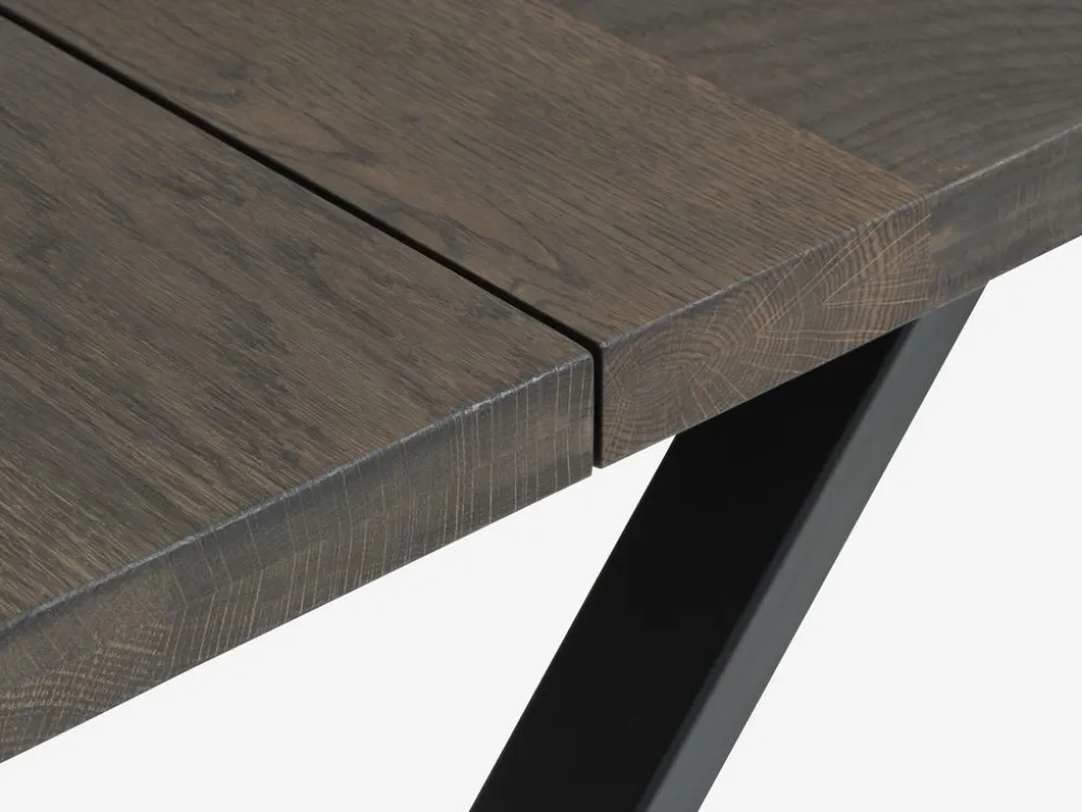 ROSKILDETable ROSKILDE 80x140 chêne foncé