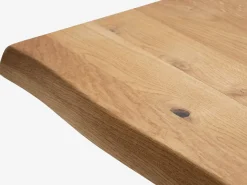 ROSLEVTable ROSLEV 95x200 chêne naturel/noir
