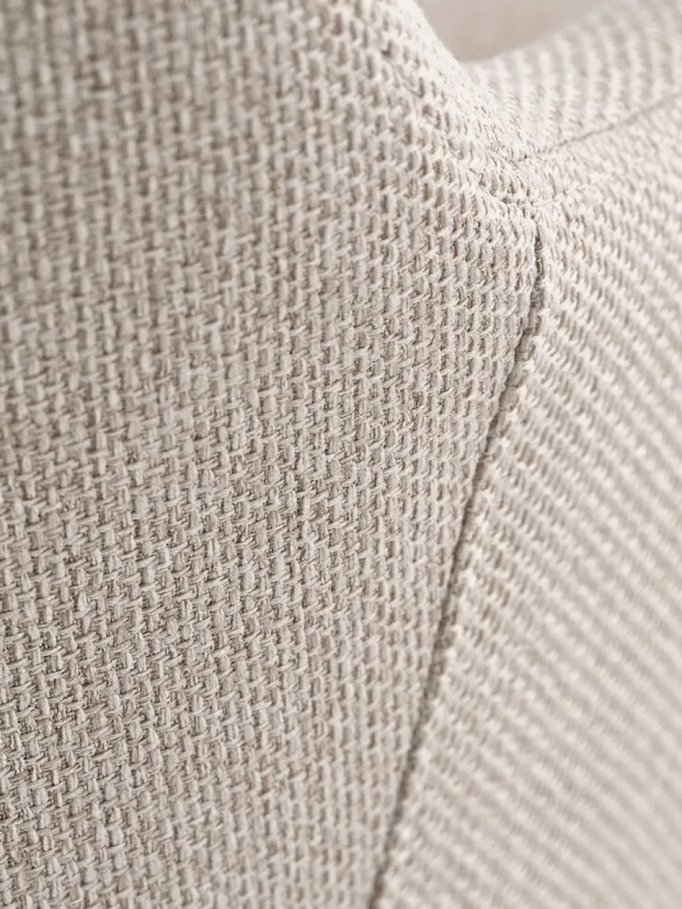 ROSTRUPChaise ROSTRUP pivotante tissu beige