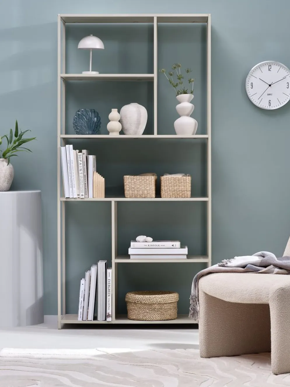RUDERSDALÉtagère RUDERSDAL 7 tablettes beige