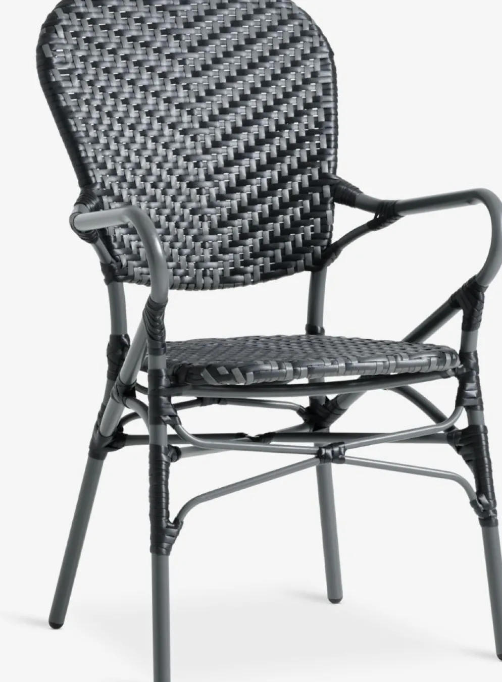 SAKSBORGChaise empilable SAKSBORG gris