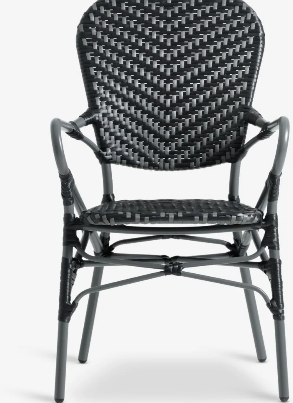 SAKSBORGChaise empilable SAKSBORG gris