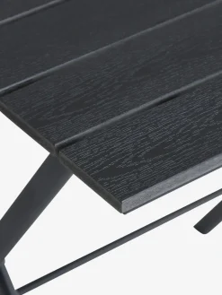 SANDVIKA + NABESANDVIKA L65 table + 2 NABE chaises noir
