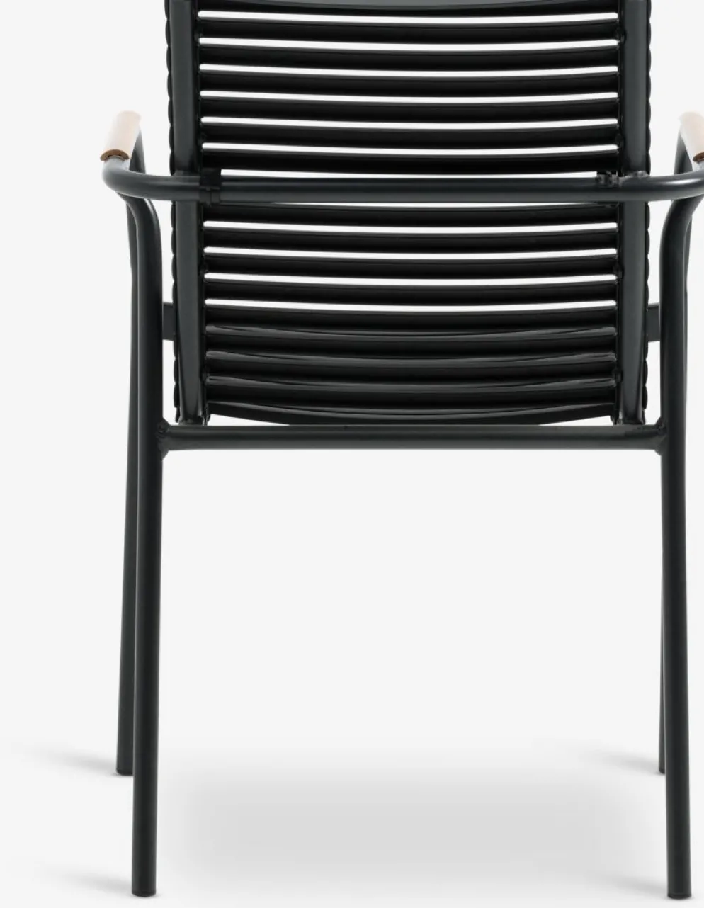 SANDVIKA + NABESANDVIKA L65 table + 2 NABE chaises noir