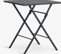 SANDVIKA + TAGMARKSANDVIKA L65 table + 2 TAGMARK chaises noir