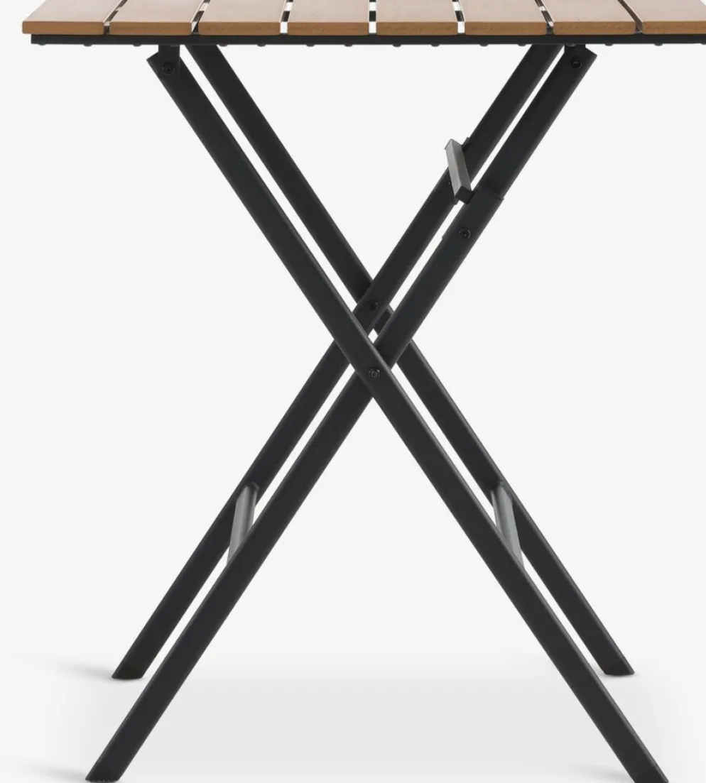 SANDVIKA + TAGMARKSANDVIKA L65 table naturel + 2 TAGMARK chaises noir