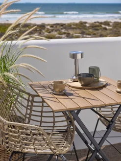 SANDVIKATable bistrot SANDVIKA 65x65 naturel