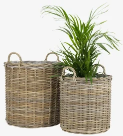 SANSEBIEPanier pour plantes SANSEBIE Ø50/40 kubu naturel 2pcs/lot