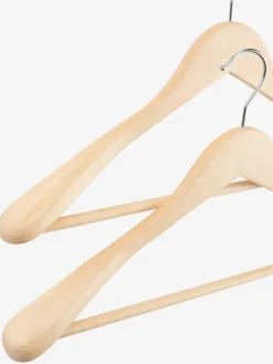 SIGFRIDCintres SIGFRID L45cm bois p/manteau 2pcs/pqt