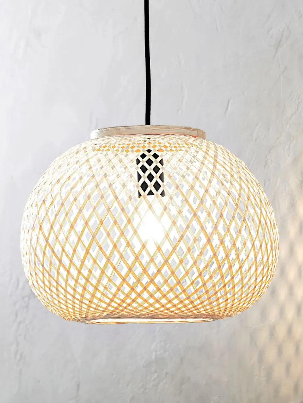 SIGVARDSuspension SIGVARD Ø35xH26cm bambou