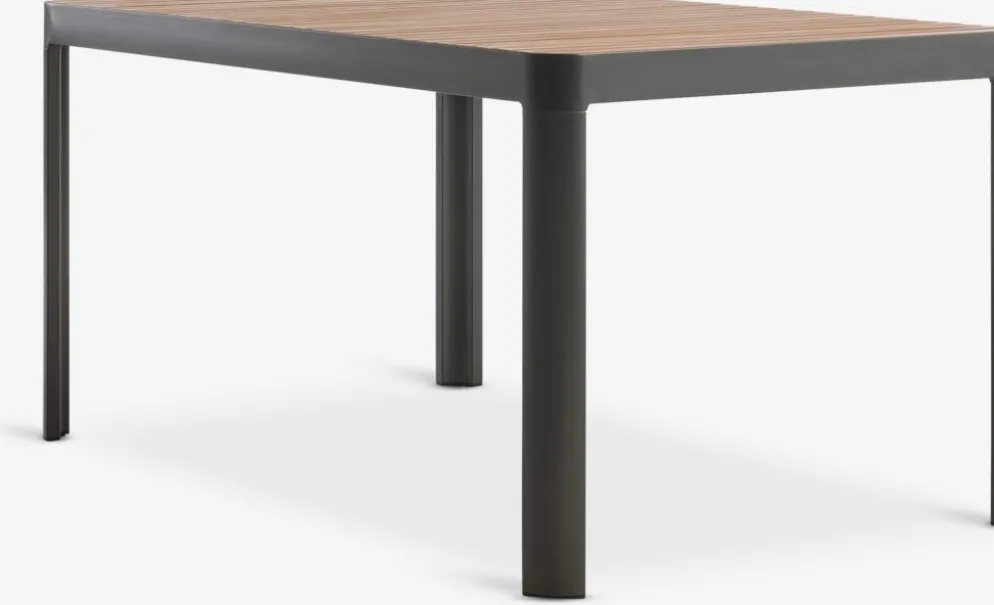 SIRDAL + NANNESTADSIRDAL L149 table eucalyptus + 4 NANNESTAD chaises