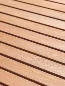 SIRDAL + NANNESTADSIRDAL L211 table eucalyptus + 4 NANNESTAD chaises