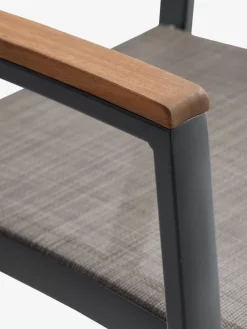 SIRDAL + SIRDALSIRDAL L91 table bois dur + 4 SIRDAL chaises gris