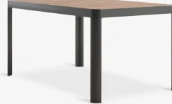 SIRDAL + SIRDALSIRDAL L149 table eucalyptus + 4 SIRDAL chaises gris