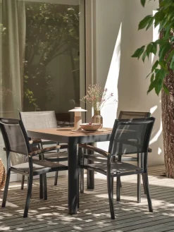 SIRDALChaise empilable SIRDAL gris