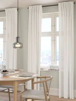 SKAGERNRideau SKAGERN 1x140x245 blanc cassé