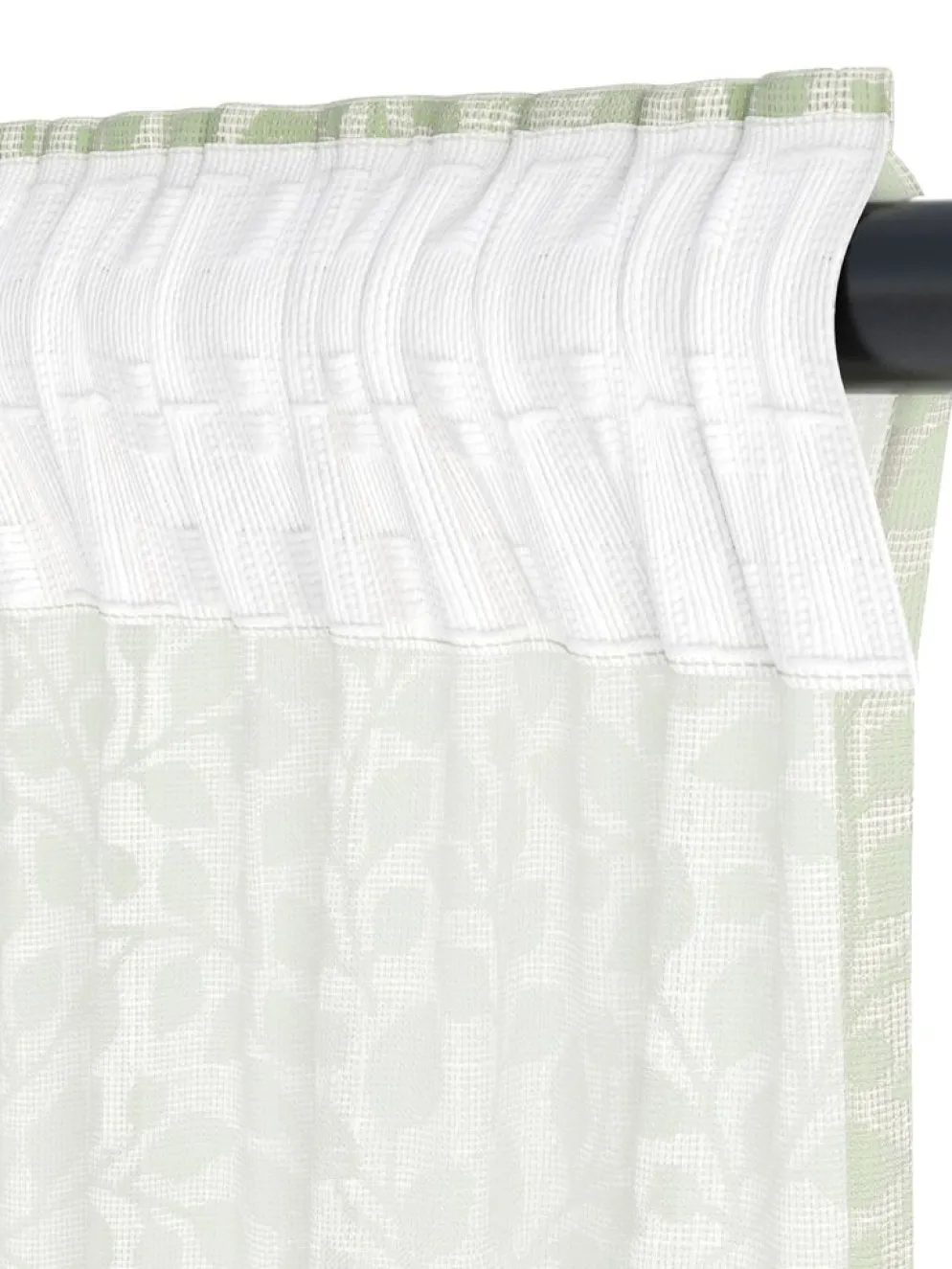 SKASENRideau SKASEN 1x140x300 feuilles vert poudré