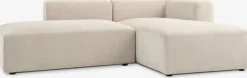 SKEJBYCanapé modulable SKEJBY 2pers. méridienne/extrémité beige