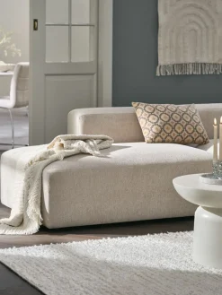 SKEJBYCanapé modulable SKEJBY 2pers. méridienne/extrémité beige