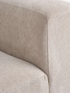 SKEJBYCanapé modulable SKEJBY 2 personnes tissu beige