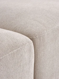 SKEJBYCanapé modulable SKEJBY 2 personnes tissu beige