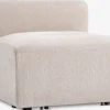 SKEJBYModule canapé SKEJBY central tissu beige