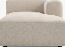 SKEJBYModule canapé SKEJBY méridienne droit tissu beige