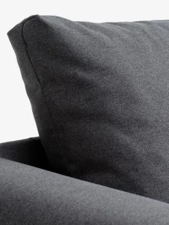 SKILLEBEKKFauteuil convertible SKILLEBEKK tissu gris foncé