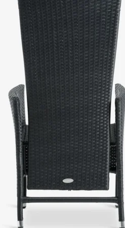 SKIVEChaise inclinable SKIVE noir