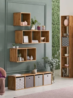 SKYUMÉtagère SKYUM 2 tablettes chêne naturel