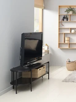 SNESLEVMeuble TV SNESLEV 1 étagère noir