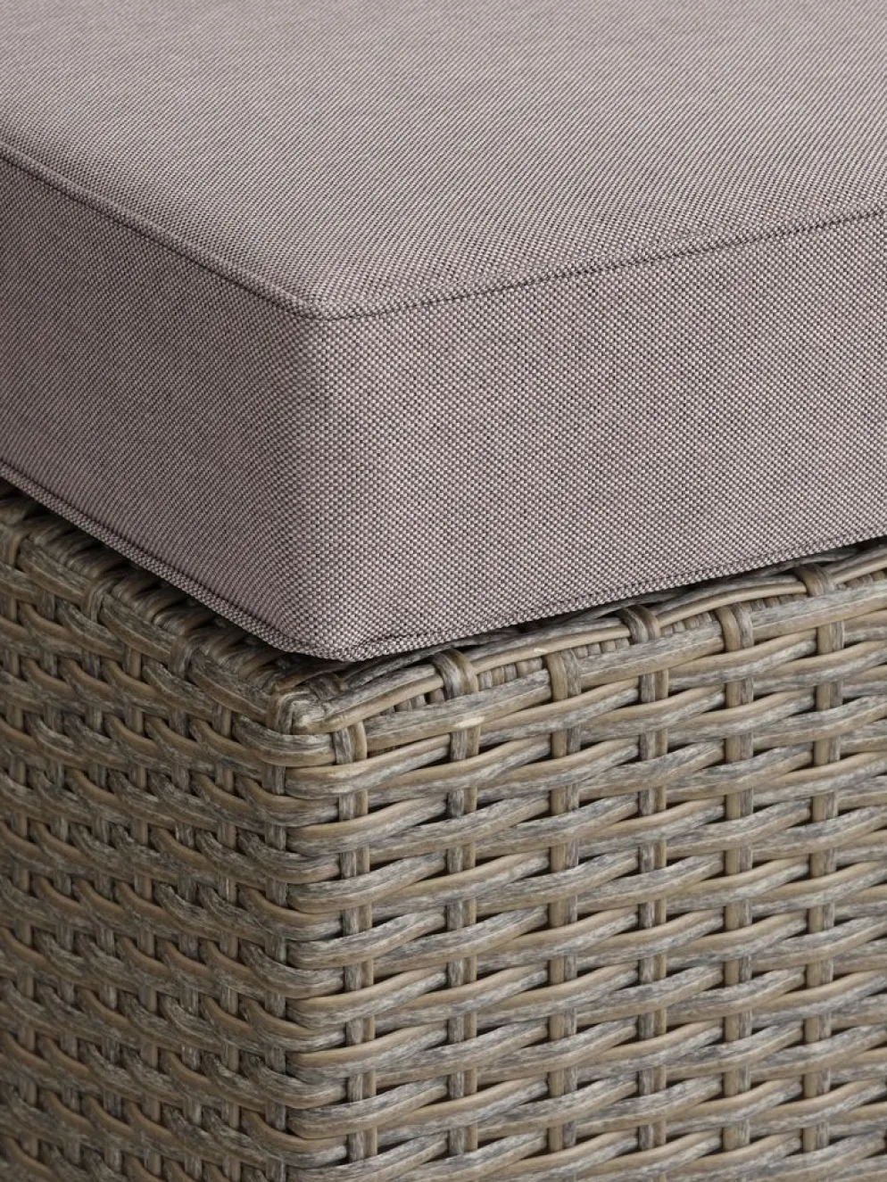 SOLNAEnsemble lounge modulable SOLNA 4 personnes naturel