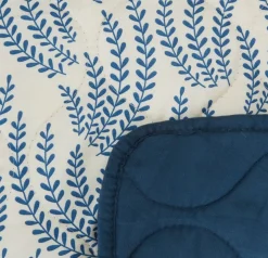 SOMMEREIKCouverture matelassée SOMMEREIK 130x170 bleu/blanc