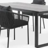 SONNERUP + GILJASONNERUP L215 table + 4 GILJA chaises gris