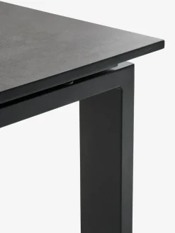 SONNERUP + INGSTRUPSONNERUP L215 table gris + 4 INGSTRUP chaises noir