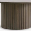 SPODSBJERGTable basse SPODSBJERG Ø67 coloris chêne foncé
