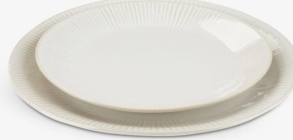 STEFFENAssiette STEFFEN Ø27cm blanc