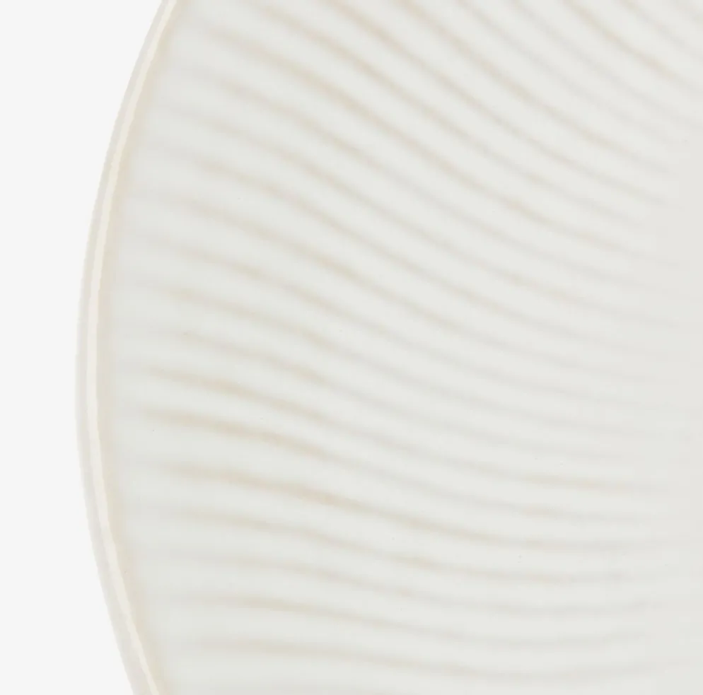 STEFFENAssiette STEFFEN Ø27cm blanc