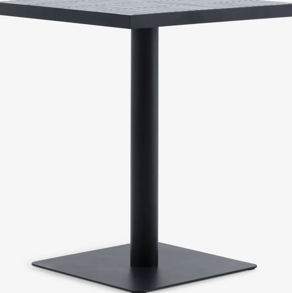 STENUNGSUND + STRANDBYSTENUNGSUND L60 table + 2 STRANDBY chaises gris