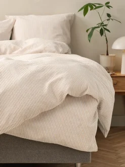 STINNEPlusParure de lit Seersucker STINNE 240x220 blanc/latte