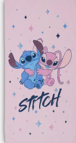 STITCHGoldDrap de douche STITCH 70x140