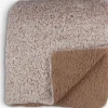 STORFRYTLEPlaid polaire STORFRYTLE 200x220 sable foncé