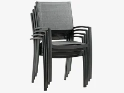 STRANDBYChaise empilable STRANDBY gris