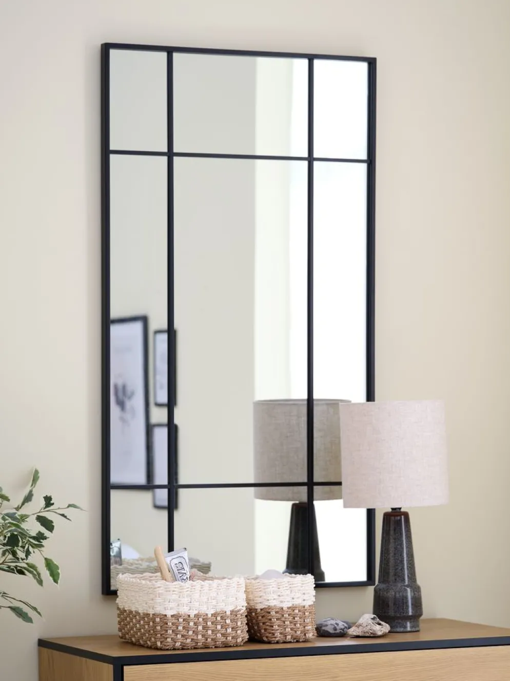 STUDSTRUPMiroir STUDSTRUP 60x110 noir