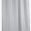 SUNDBYPlusRideau de douche SUNDBY 180x200 cm gris/blanc